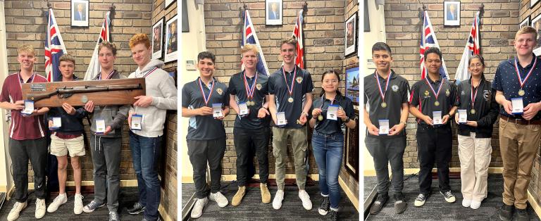 NRC23 Winning team from 4 Wing (Victoria), second place team from 3 Wing (NSW and ACT) and third place team from 7 Wing (WA)