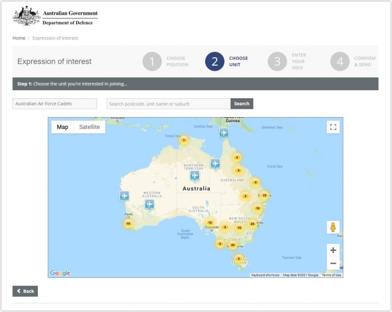 Step 2 - EOI Map