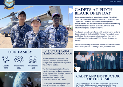 Air Force cadets News volume 8 thumbnail