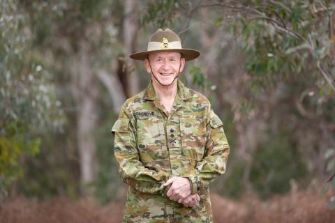 ADF Cadets Patron Sir Peter Cosgrove