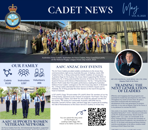 Air Force Cadet News Vol 13 Grab