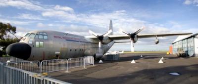 RAAF plane outside